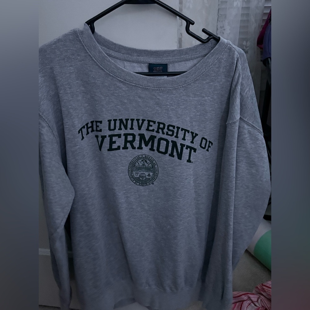 grey vermont uni oversized sweater